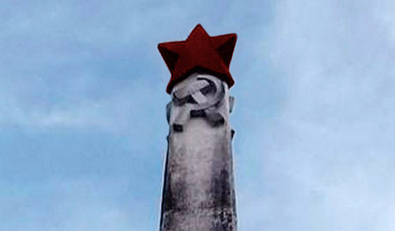 Przeciw eksponowaniu symboli komunistycznych